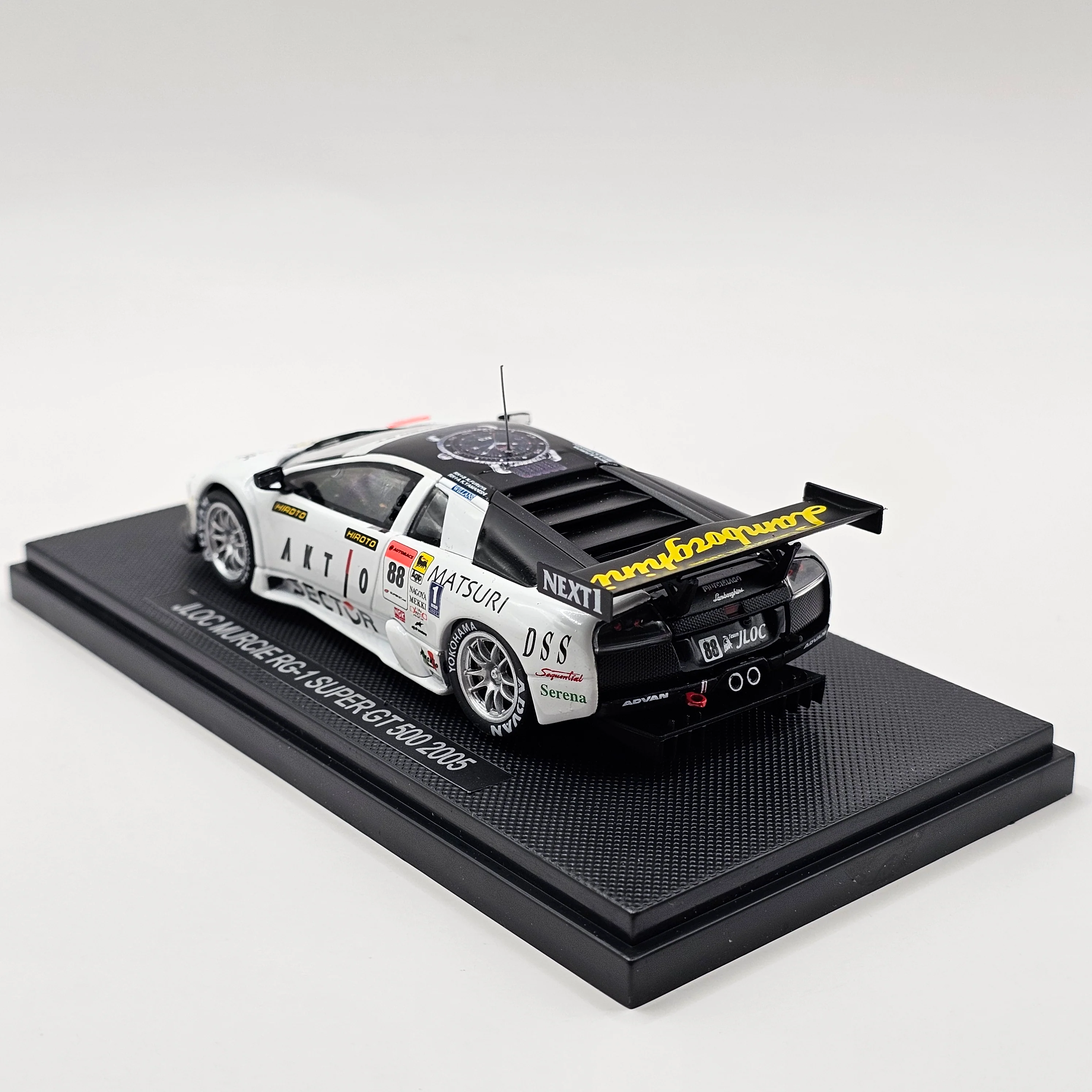 EBBRO Lamborghini Murcielago #88 JLOC Super GT GT500 2005 1/43 Scale - Image 7