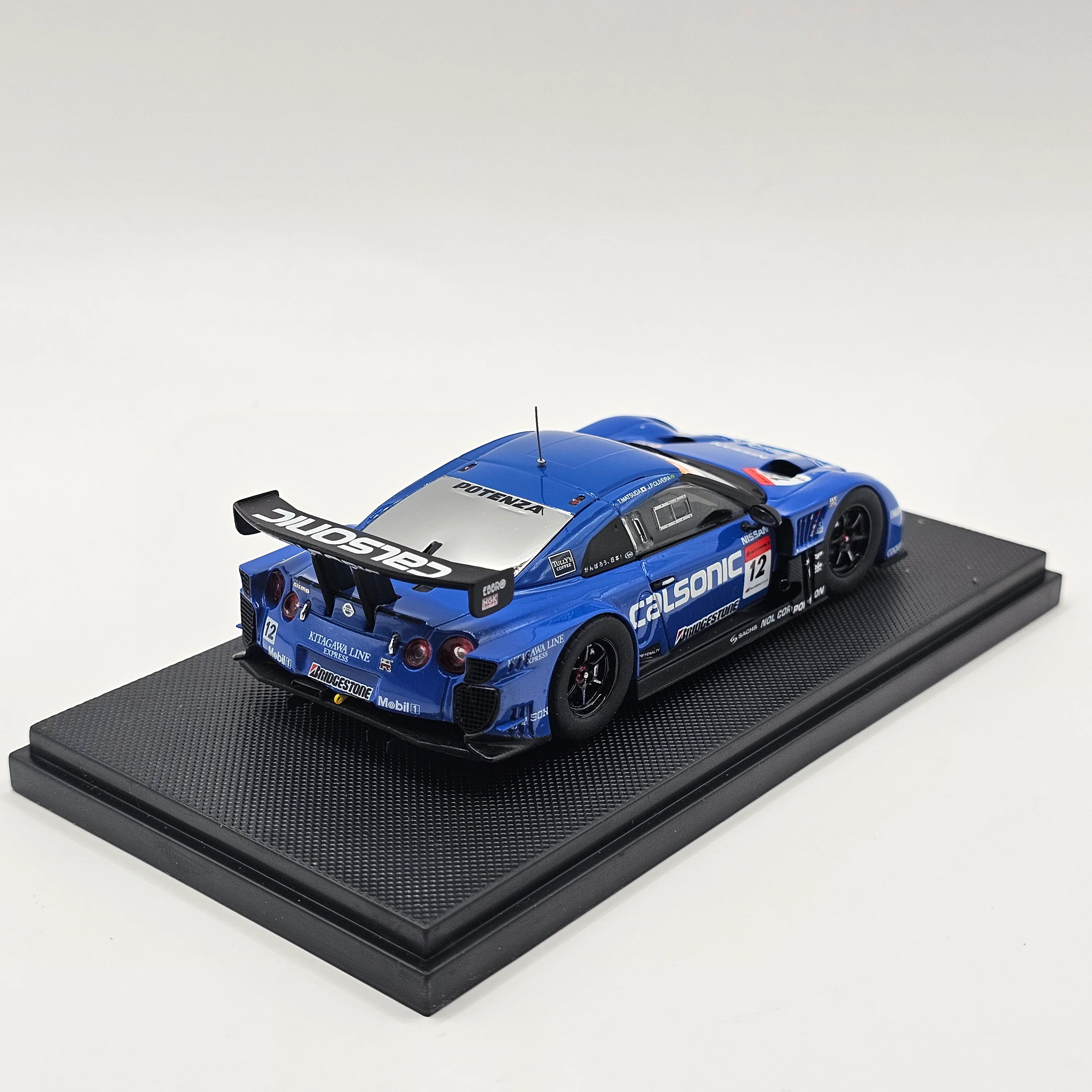 EBBRO Nissan GT-R No. 12 Calsonic Impul Super GT GT500 Rd. 2 Fuji 2011 1/43 Scale - Image 5
