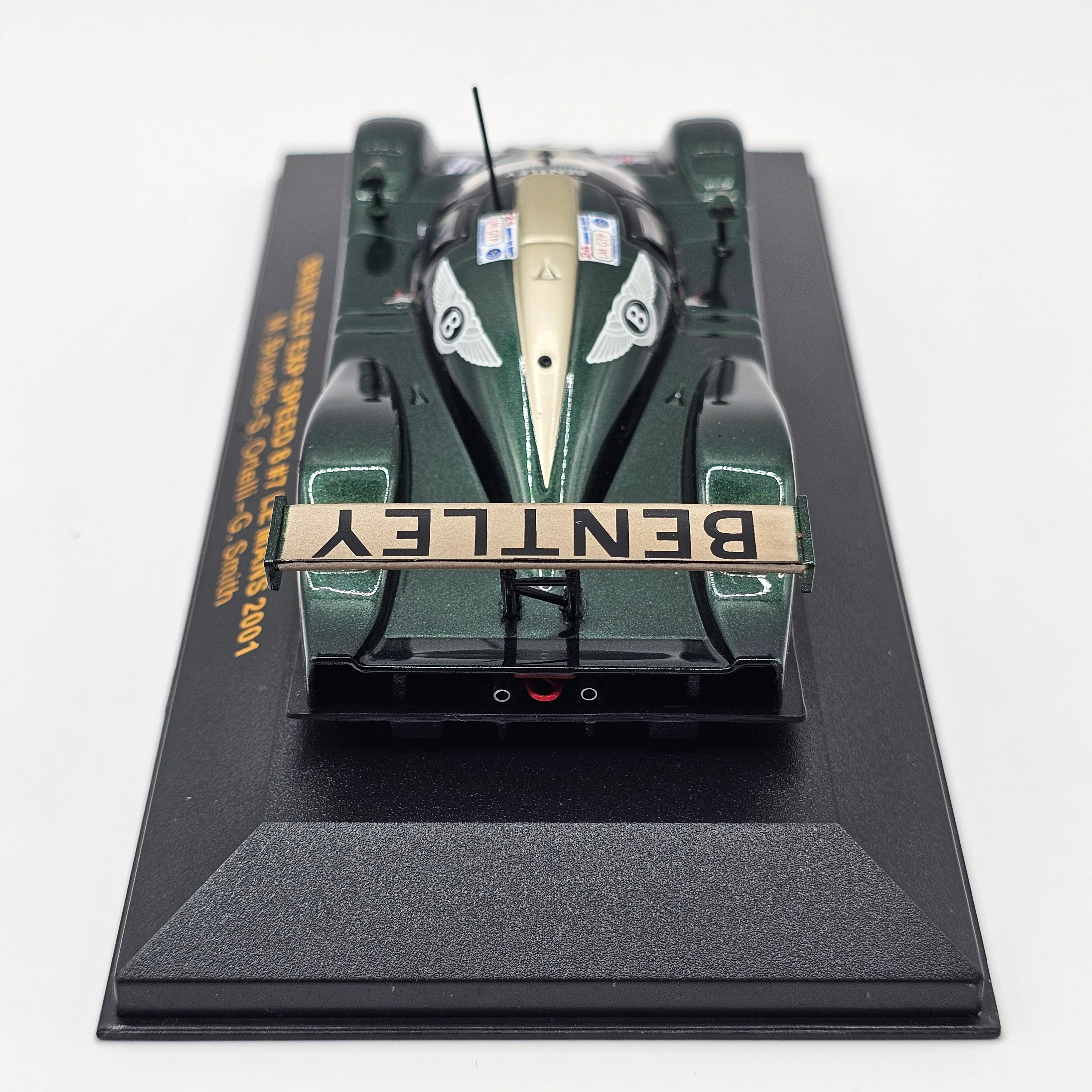 IXO Bentley Exp Speed 8 #7 Le Mans 2001 Brundle Ortelli 1/43 Scale - Image 4