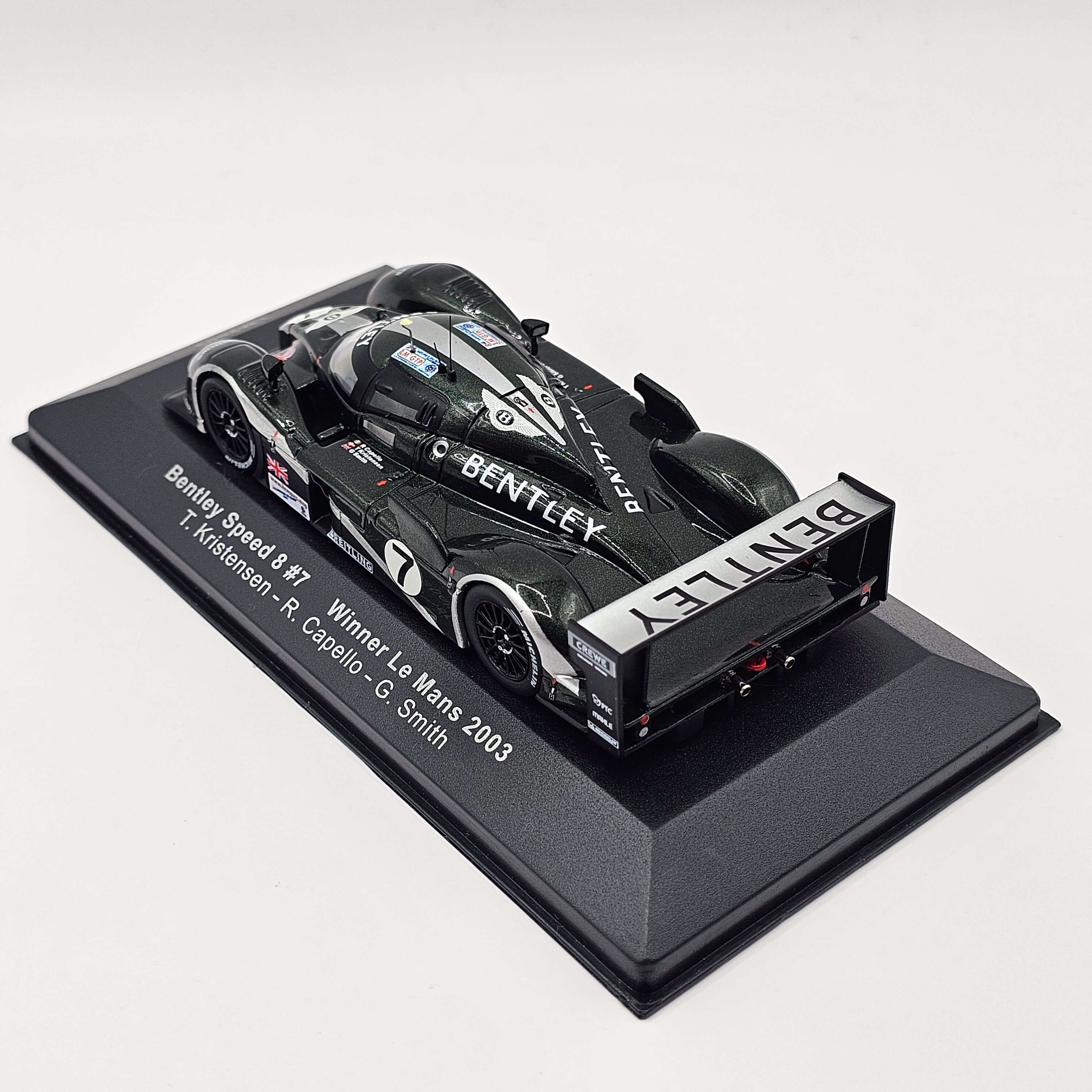 IXO Bentley Speed 8 #7 Winner 24h Le Mans 2003 Preloved 1/43 Scale - Image 7