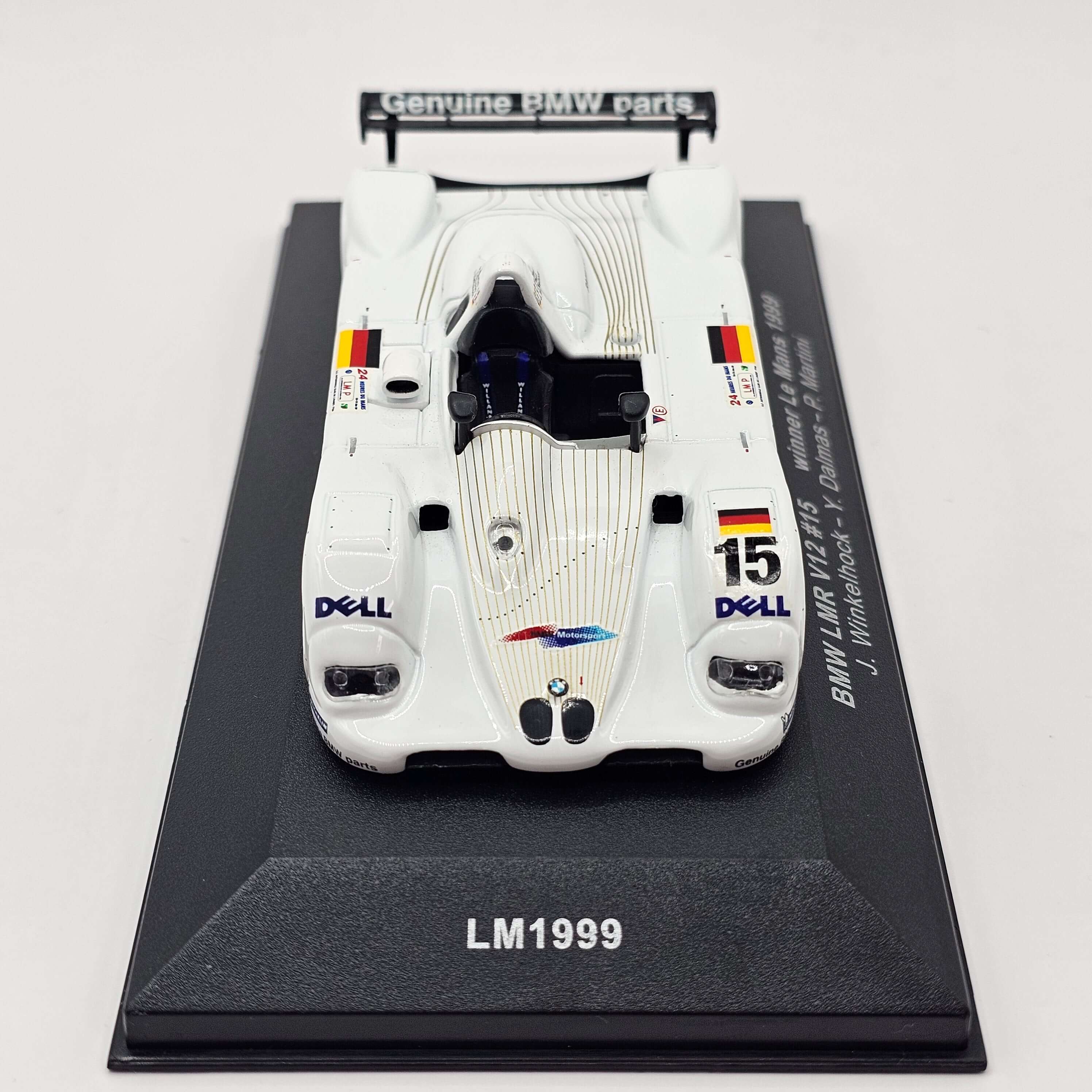 IXO BMW V12 LMR #15 Le Mans Winner 1999 1/43 Scale LM1999 - Image 3