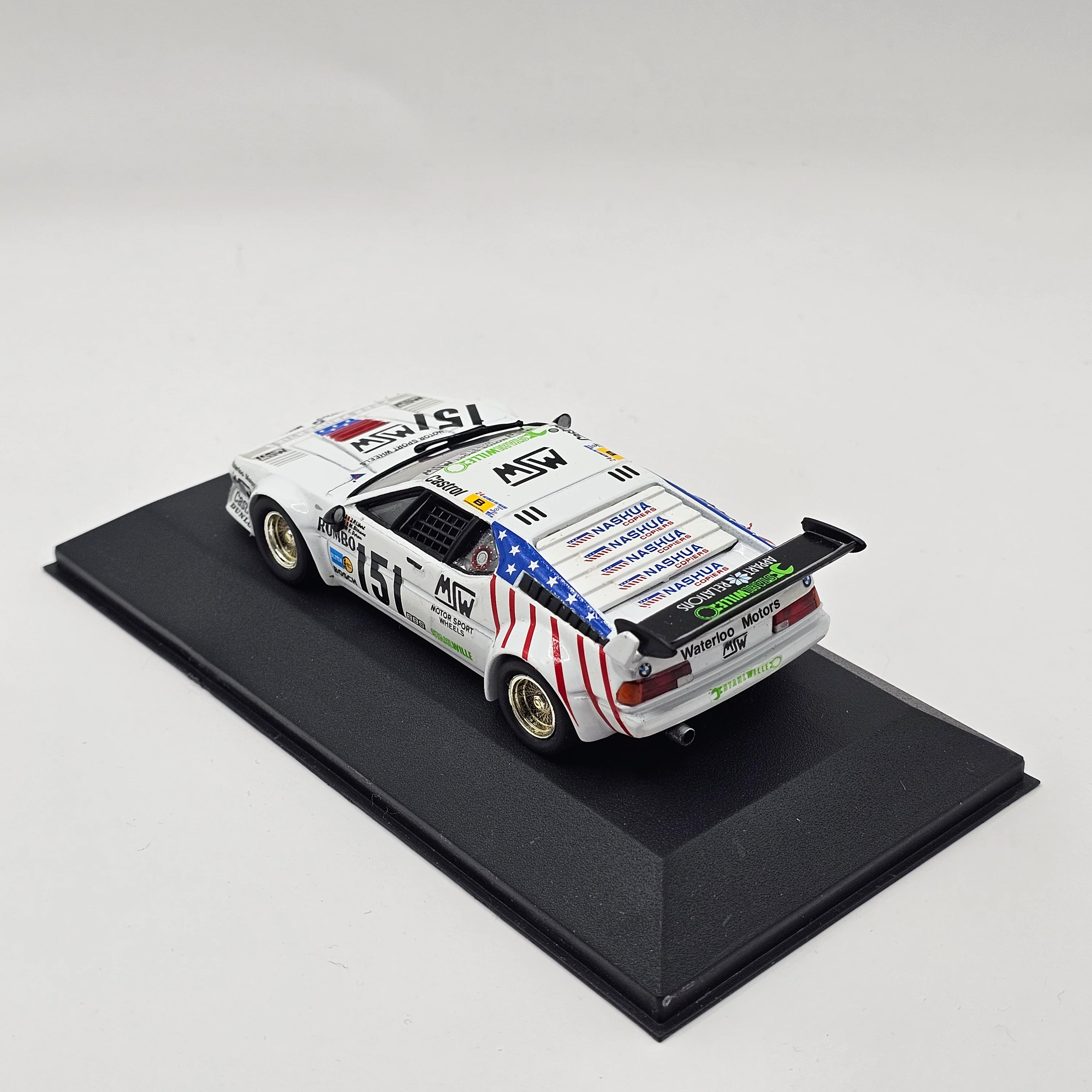 Quartzo BMW M1 "MSW" #151 Le Mans 1985 1/43 Scale - Image 5