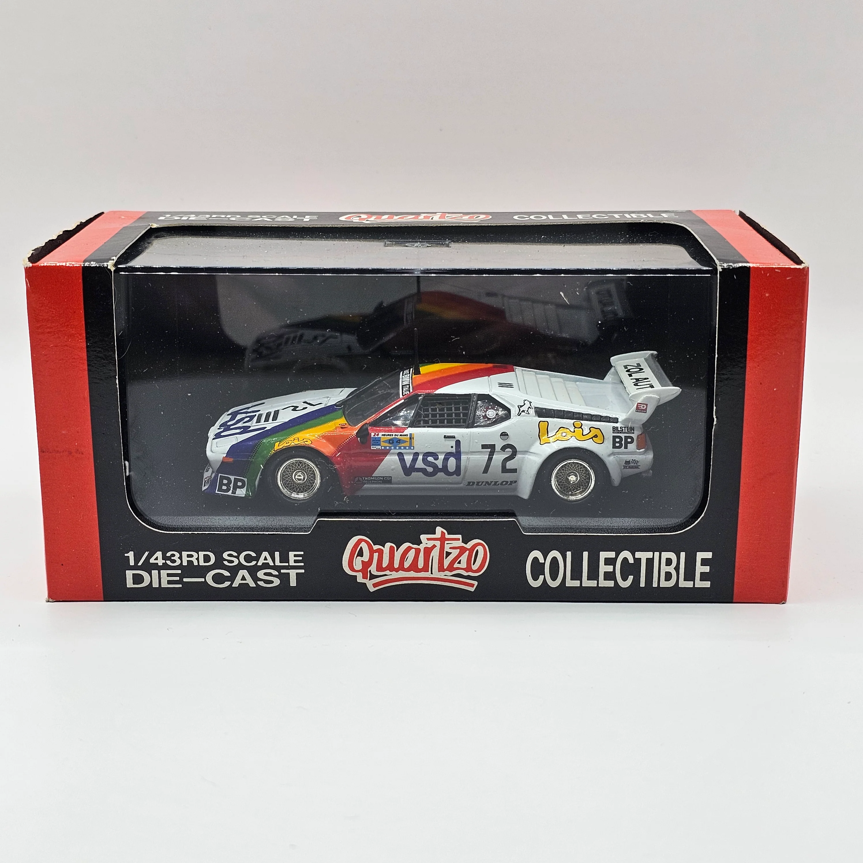 Quartzo BMW M1 'VSD' #72 Le Mans 1981 1/43 Scale - Image 7