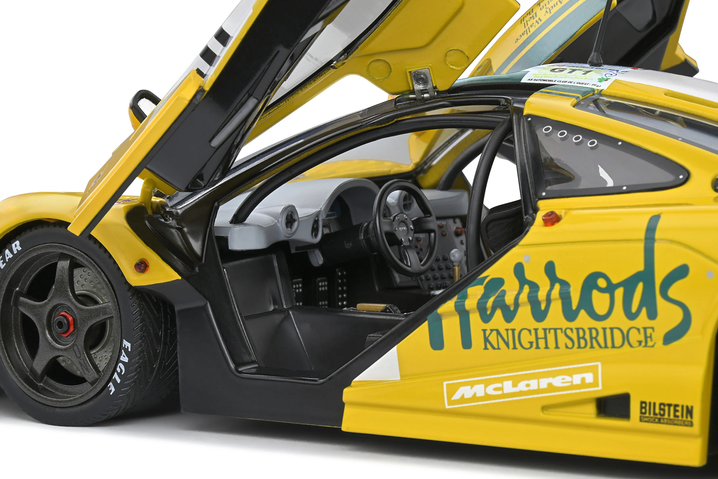 Solido McLaren F1 GT-R Short Tail 24H Le Mans 1995 - Harrods 1/18 Scale - Image 10