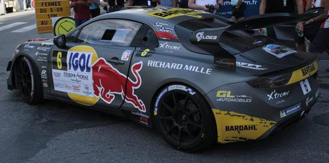 Spark Alpine A110 GT+ Rallye du Mont Blanc 2024 Winner Sébastien Loeb 1/43 Scale - Image 10