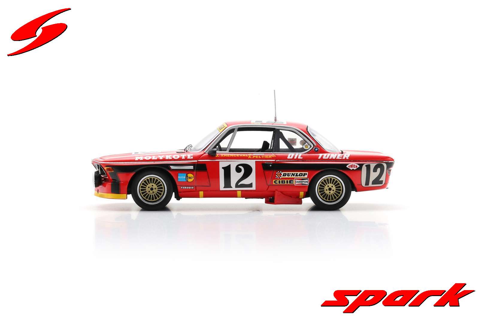 Spark BMW 3.0 CSI #12 Winner 24H Spa 1974 1/43 Scale - Image 5