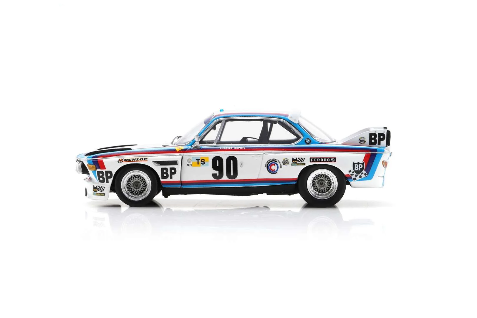 Spark BMW 3.0 CSL #90 24H Le Mans 1975 C. Aubriet 'Depnic' 1/43 Scale - Image 6