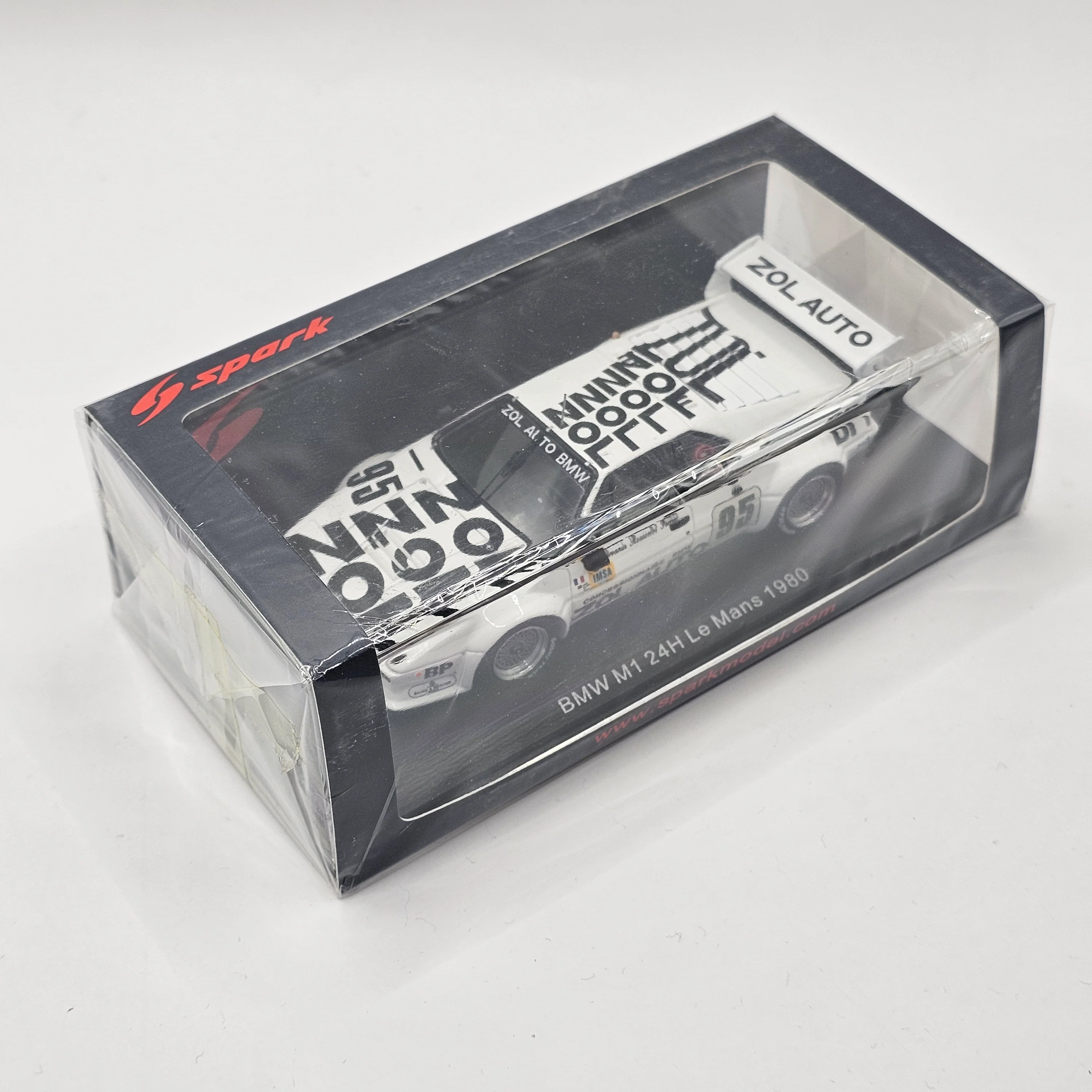Spark BMW M1 M88 3.5L S6 Team Bmw Zol-auto N.95 24H Le Mans 1980 1/43 Scale - Image 3