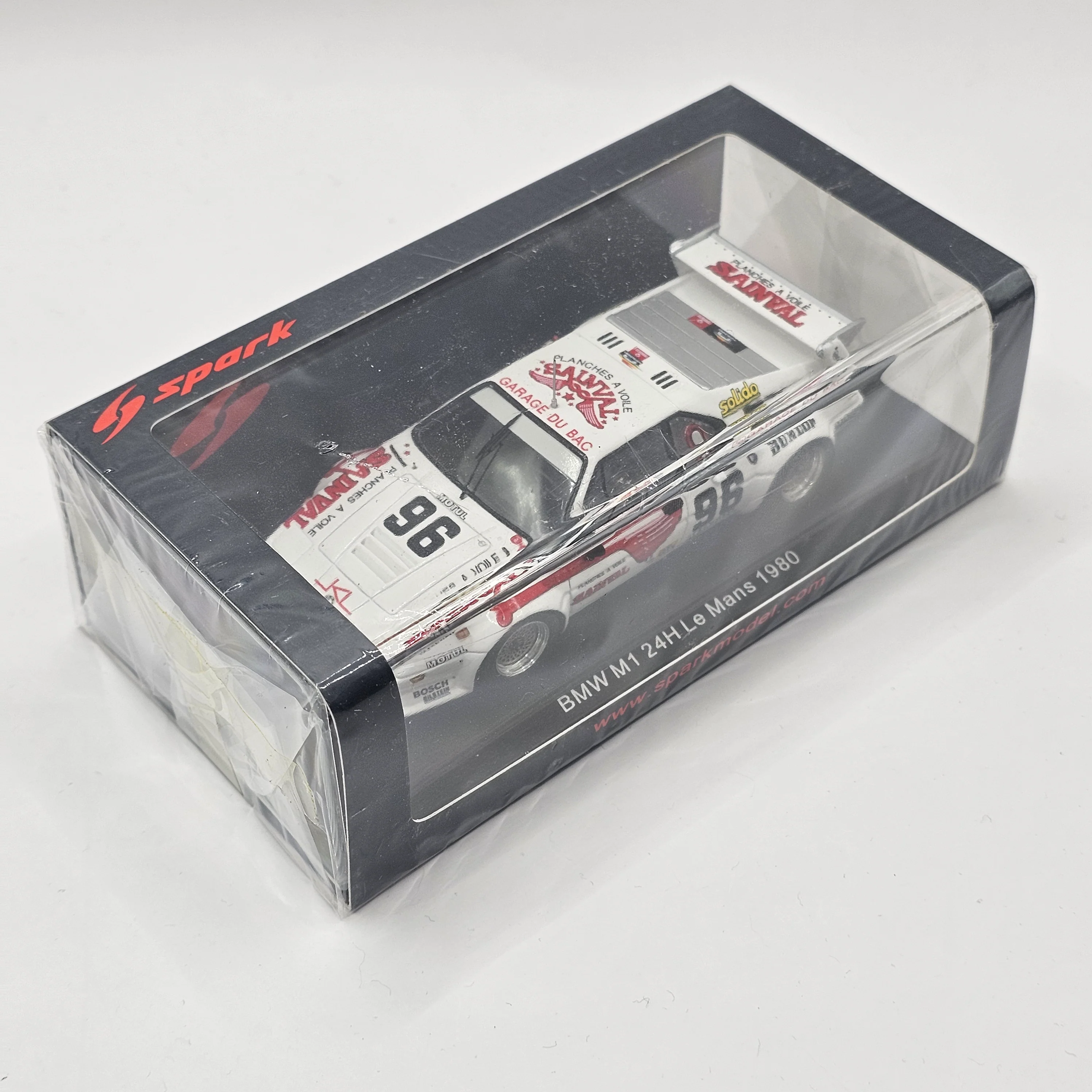 Spark BMW M1 M88 3.5L S6 Team Garage Du Bac N.96 24H Le Mans 1980 1/43 Scale - Image 3