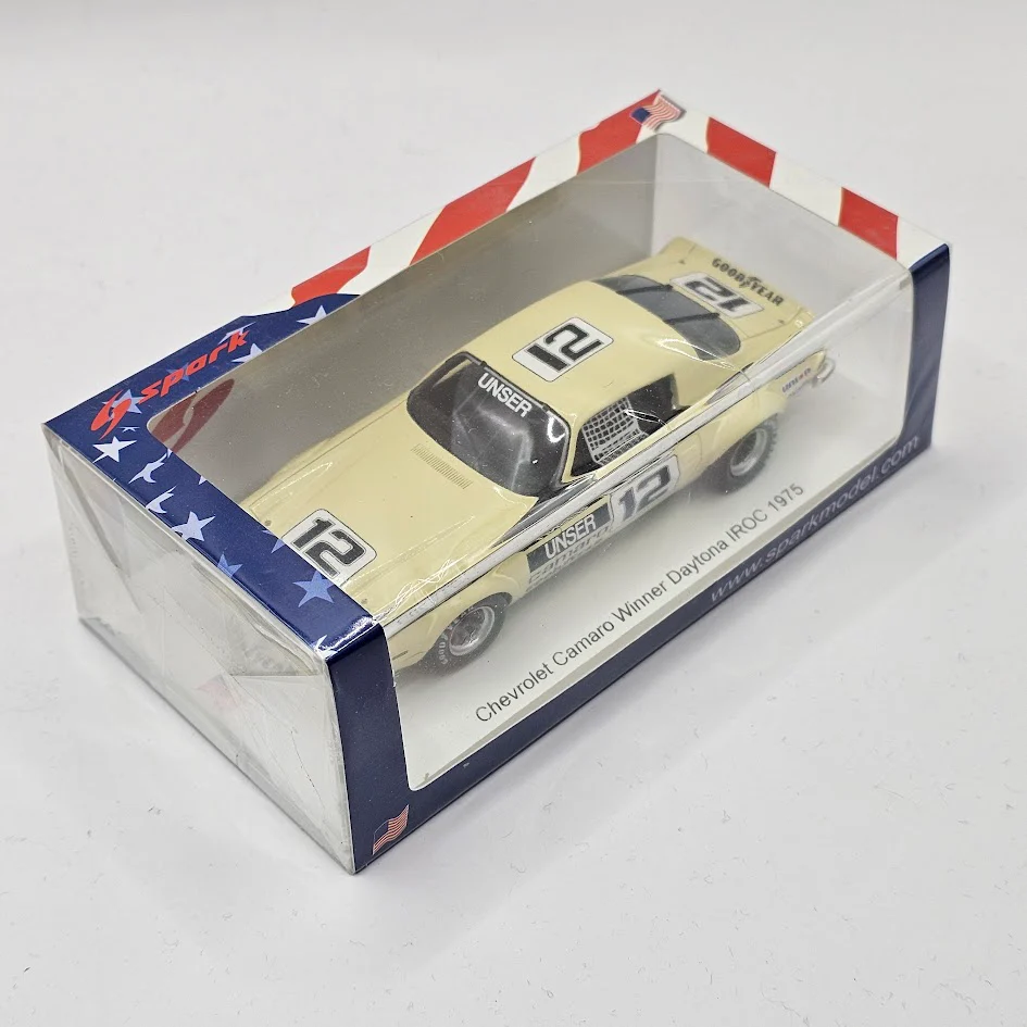 Spark Chevrolet Camaro #12 Winner IROC Daytona 1975 - Limited Edition 500 Pieces 1/43 Scale - Image 3