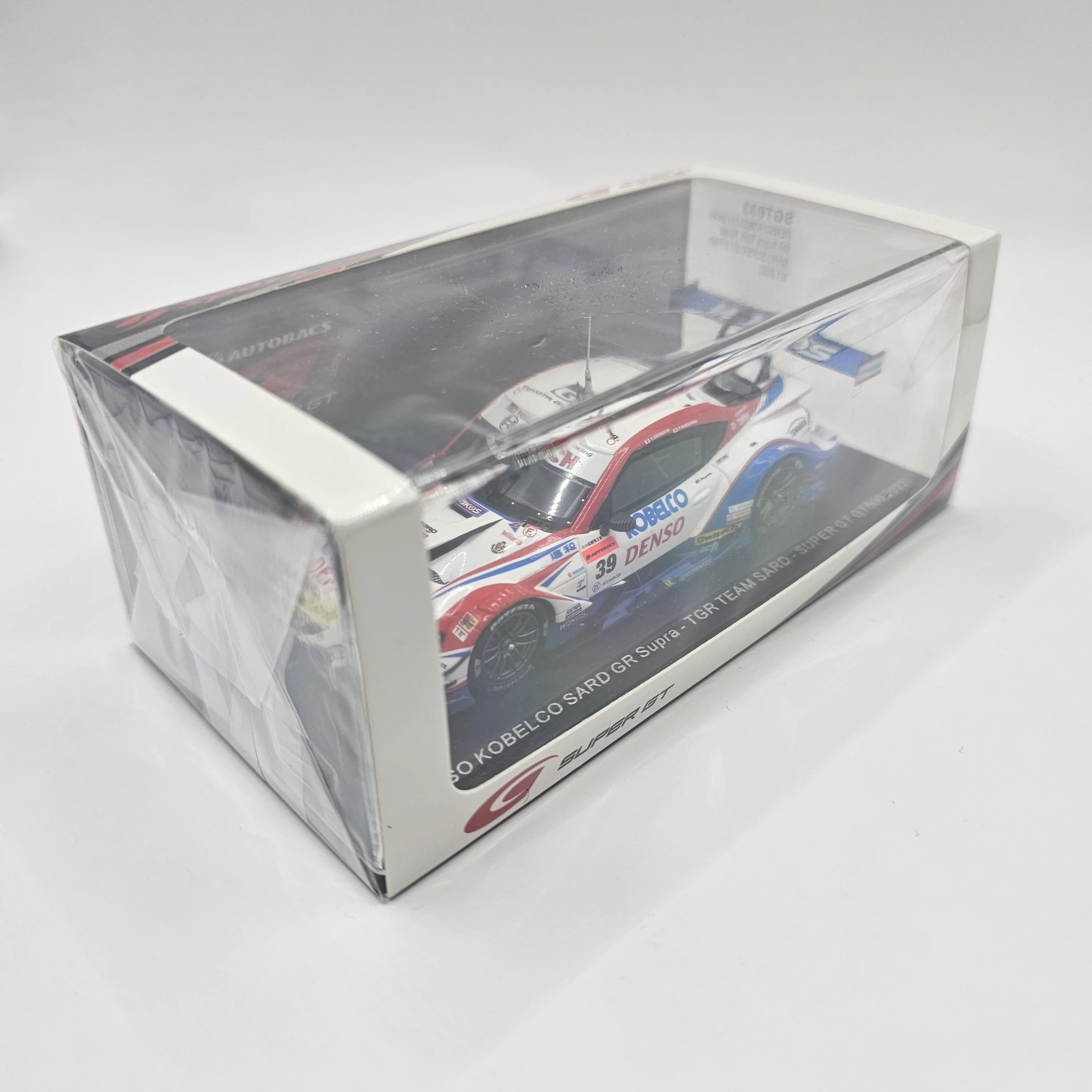 Spark Denso Kobelco Sard GR Supra #39 TGR Super GT GT500 2022 Sekiguchi/Nakayama 1/43 Scale - Image 3