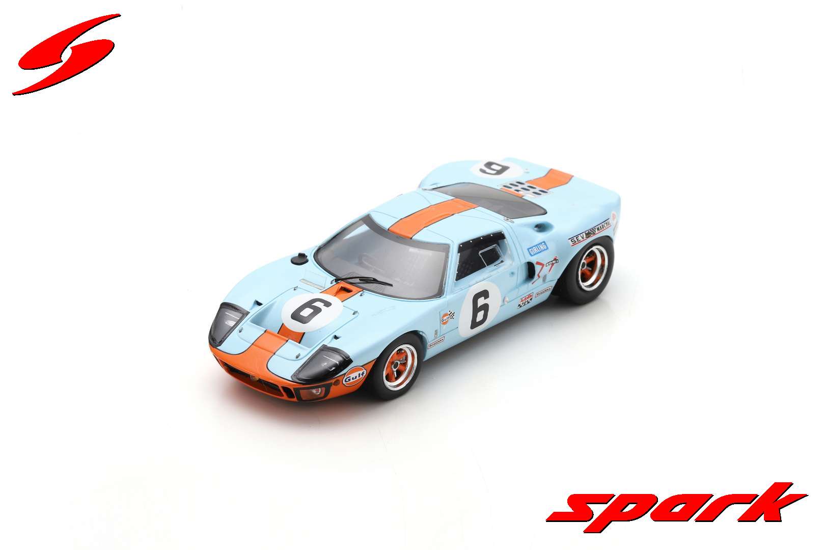 Spark Ford GT 40 #6 Winner 24H Le Mans 1969 J. Ickx/J. Oliver 1/43 Scale - Image 3