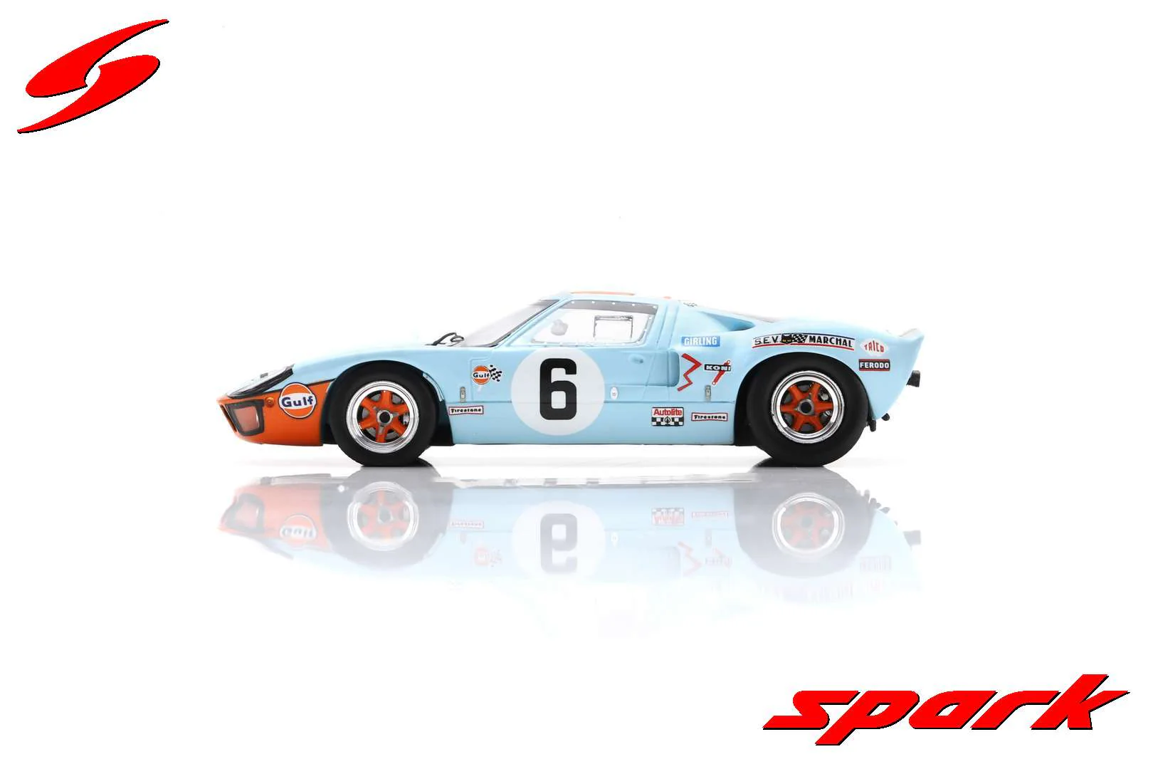 Spark Ford GT 40 #6 Winner 24H Le Mans 1969 J. Ickx/J. Oliver 1/43 Scale - Image 5