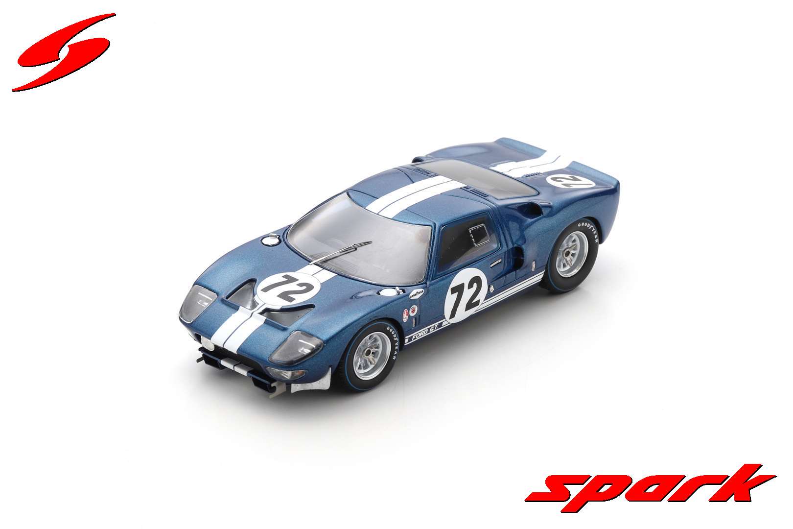 Spark Ford GT40 #72 3rd 2000km Daytona 1965 B. Bondurant/R. Ginther (500pcs) 1/43 Scale - Image 4