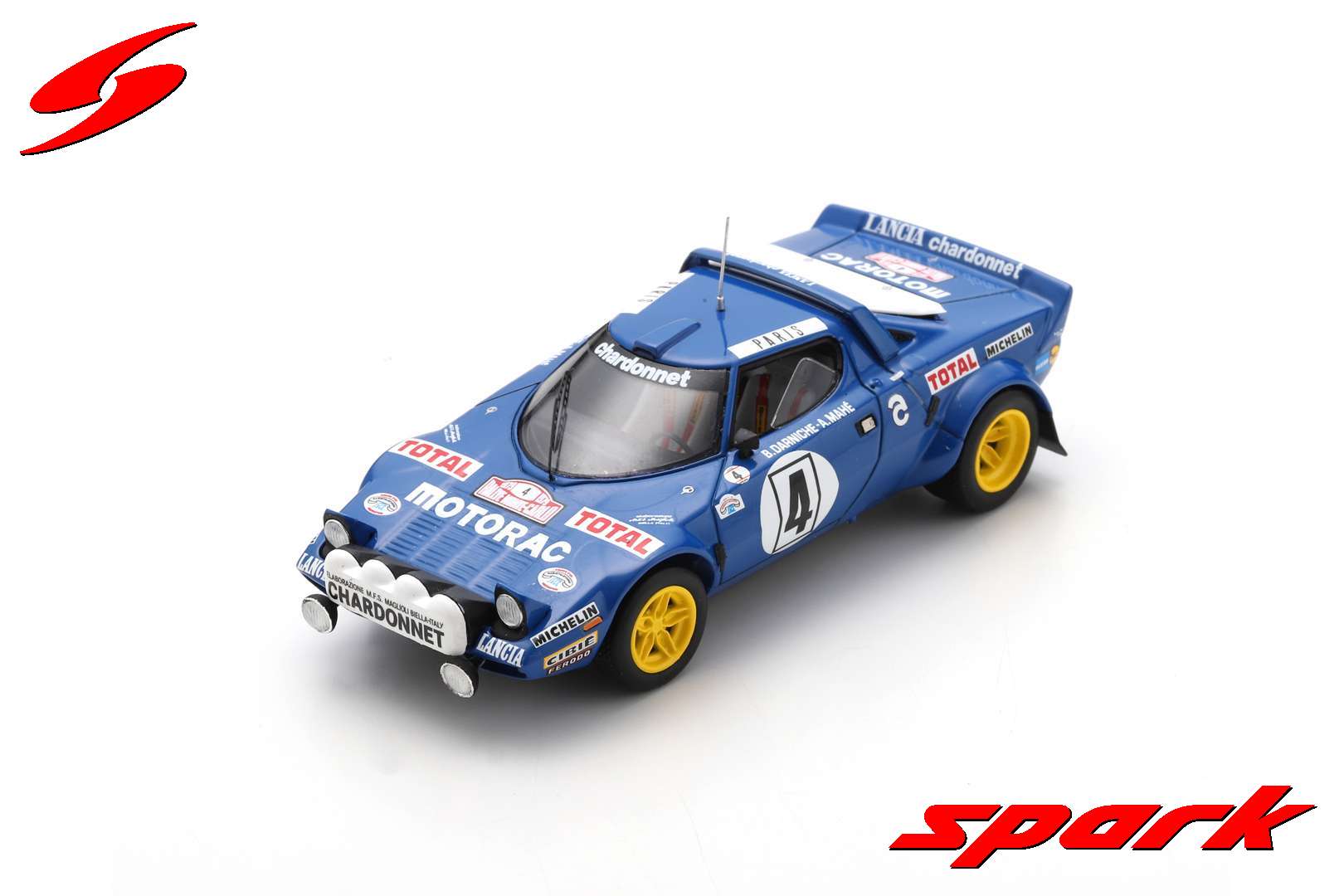 Spark Lancia Stratos HF #4 Winner Rally Monte Carlo 1979 1/43 Scale - Image 4