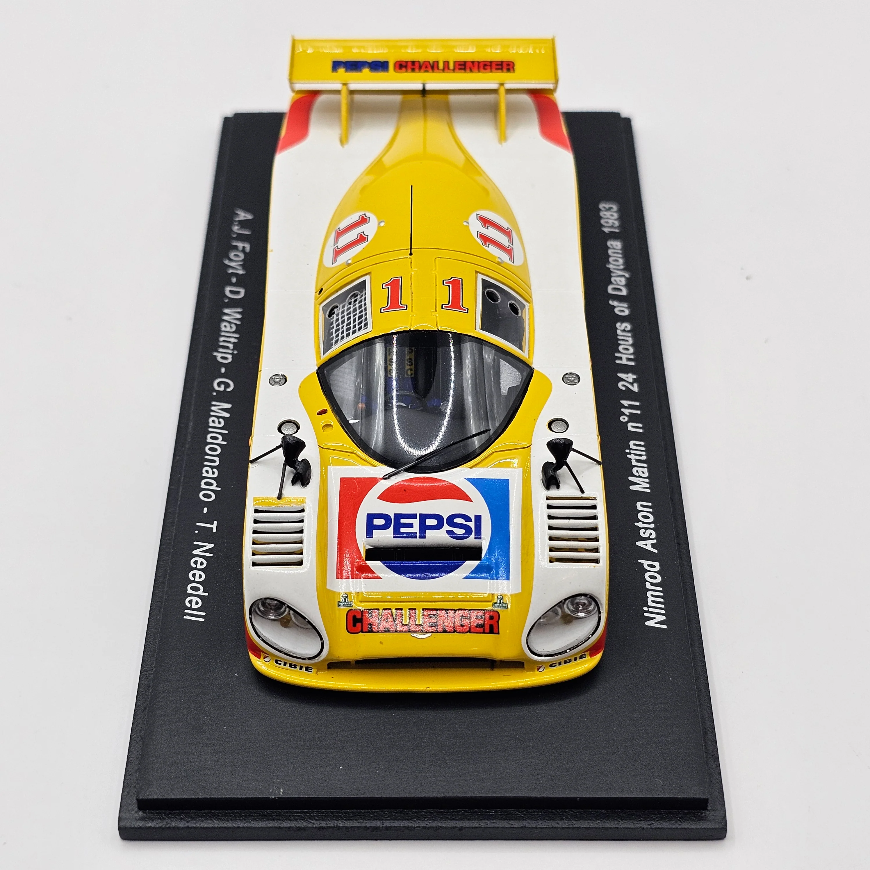 Spark Nimrod Aston Martin #11 Nimrod Racing 24Hrs of Daytona 1983 1/43 Scale S0563 - Image 3