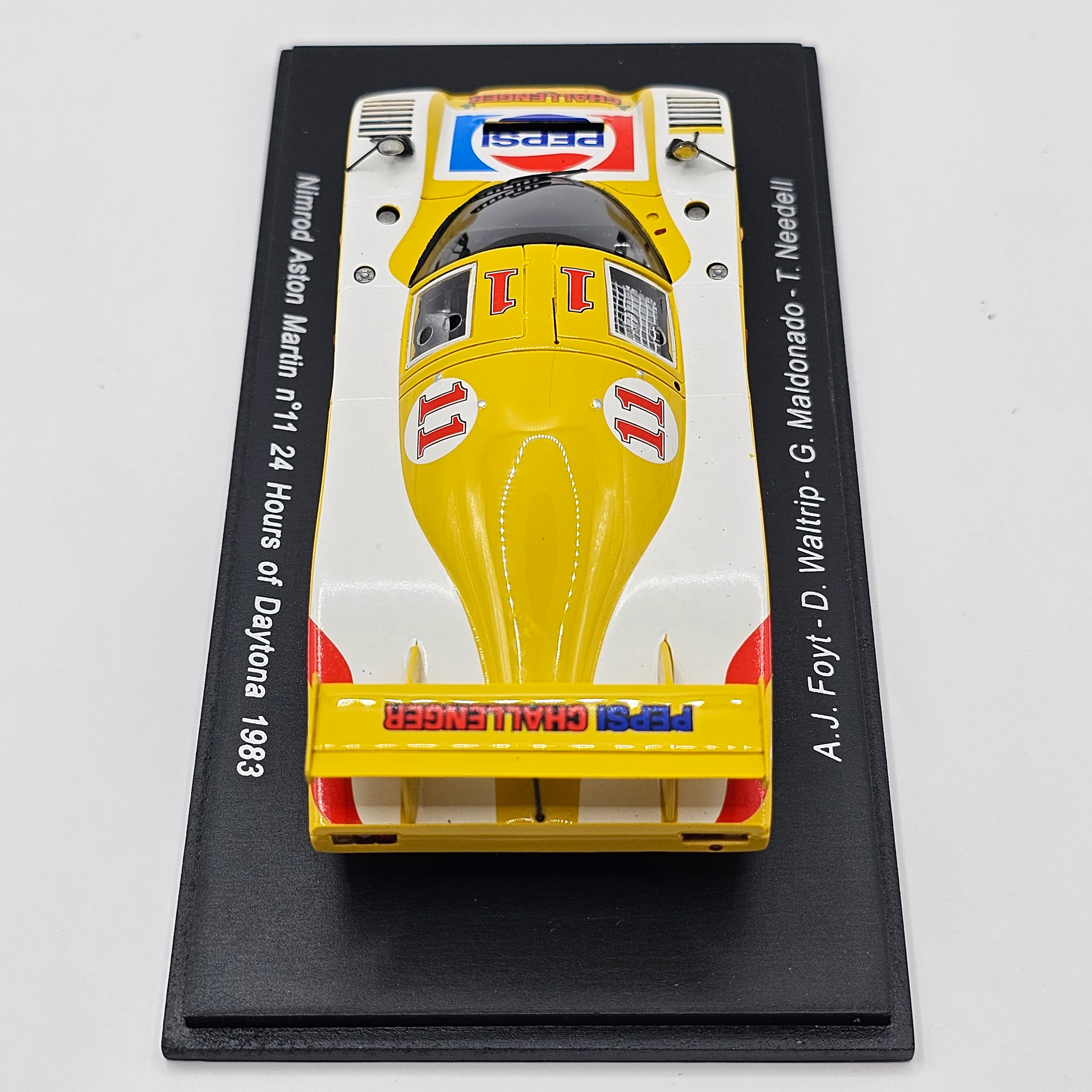 Spark Nimrod Aston Martin #11 Nimrod Racing 24Hrs of Daytona 1983 1/43 Scale S0563 - Image 6