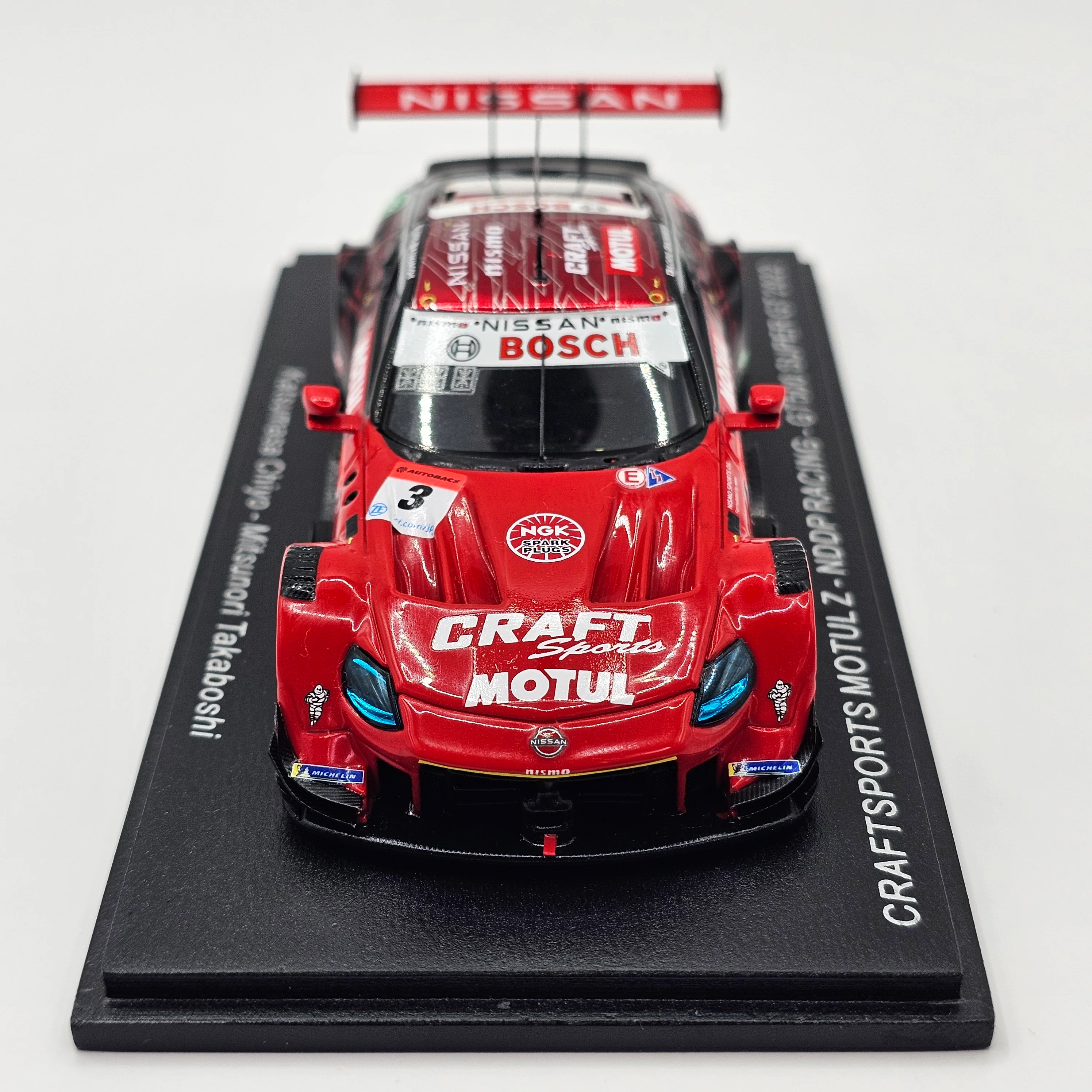 Spark Nissan Craftsports Motul Z #3 NDDP Racing GT500 Super GT 2022 Chiyo/Takaboshi 1/43 Scale - Image 3
