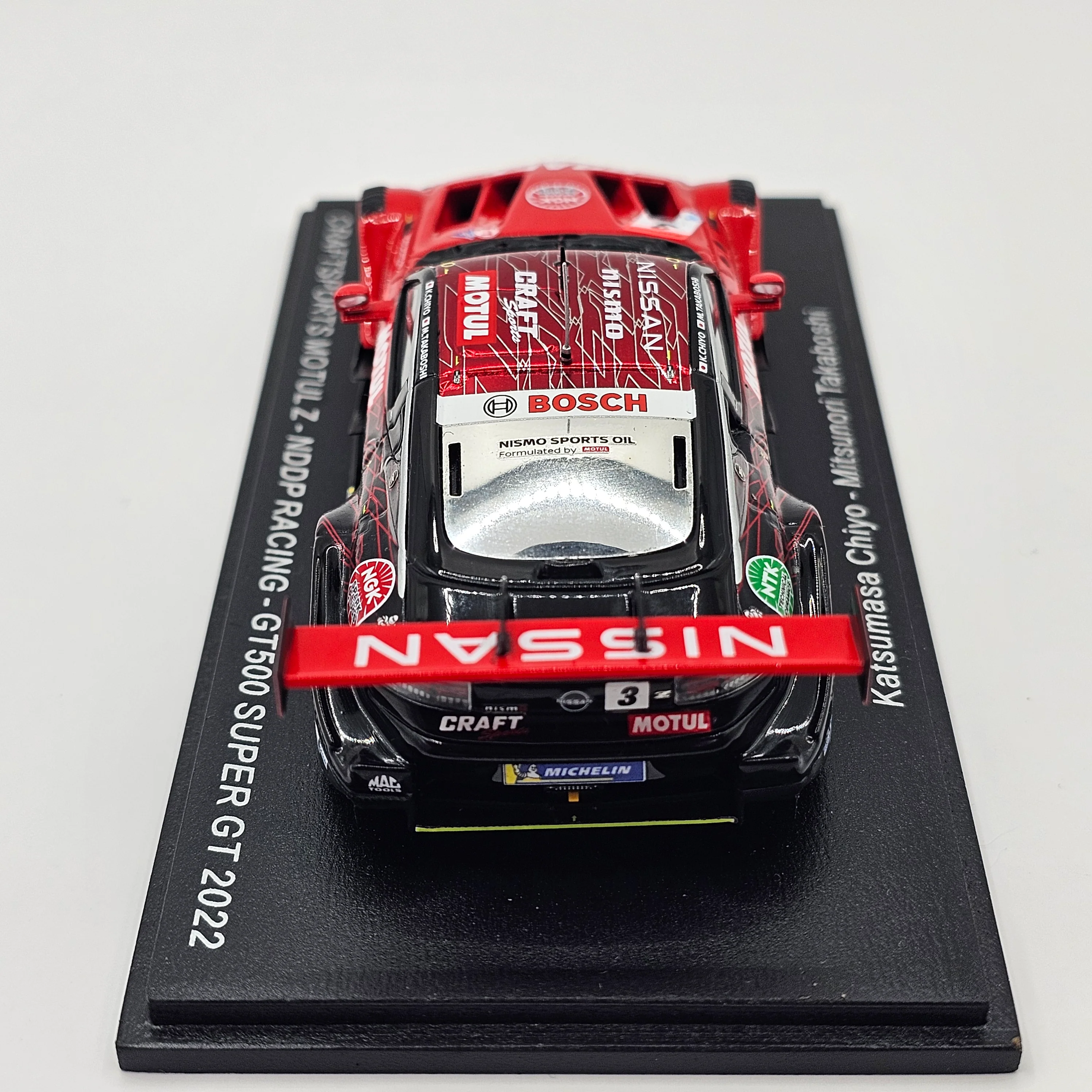 Spark Nissan Craftsports Motul Z #3 NDDP Racing GT500 Super GT 2022 Chiyo/Takaboshi 1/43 Scale - Image 6