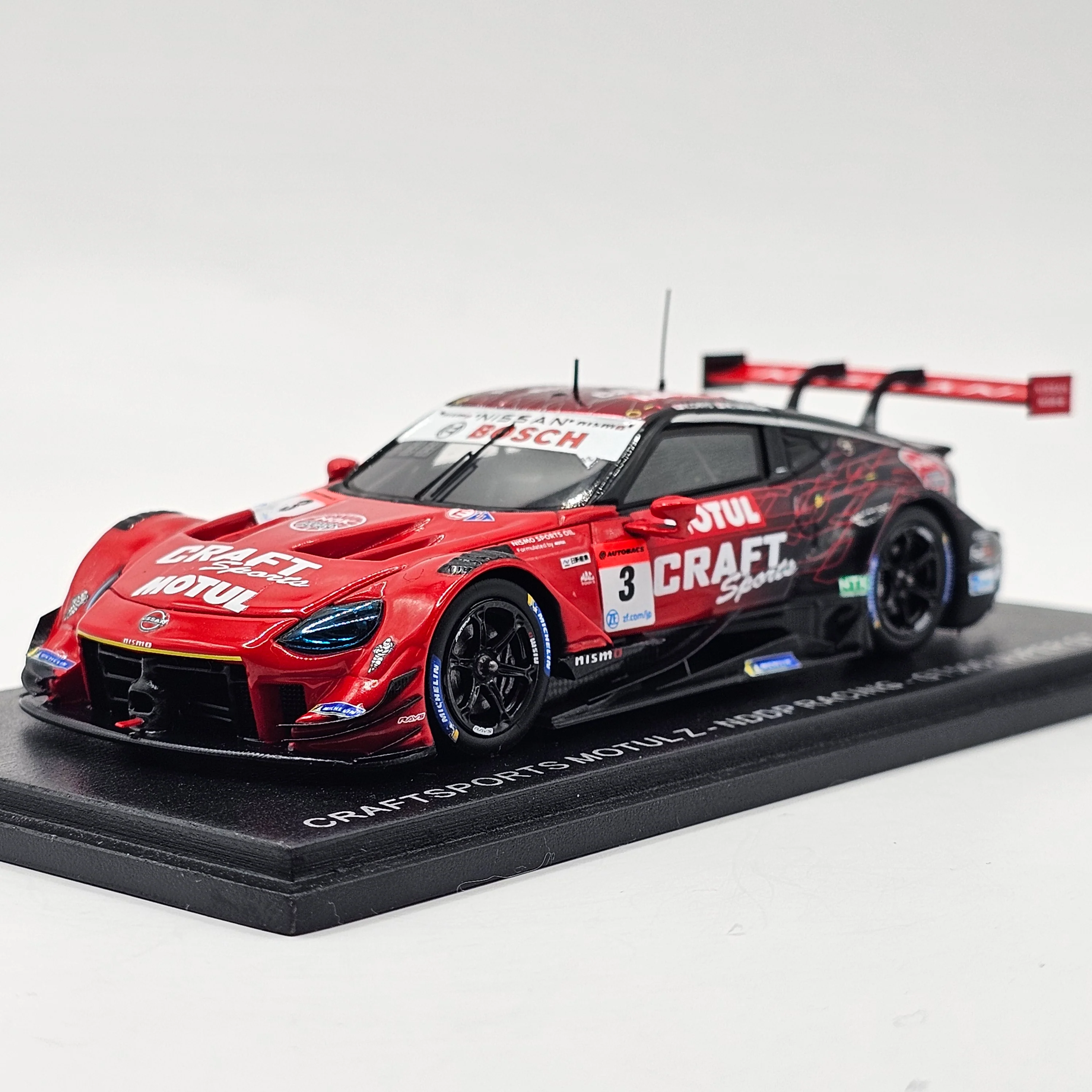 Spark Nissan Craftsports Motul Z #3 NDDP Racing GT500 Super GT 2022 Chiyo/Takaboshi 1/43 Scale - Image 9