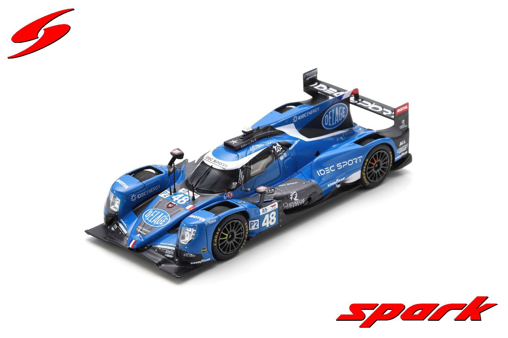 Spark Oreca 07 Gibson Team Idec Sport N.48 Winner Hyperpole LMP2 Class 24H Le Mans 2023 1/43 Scale - Image 3