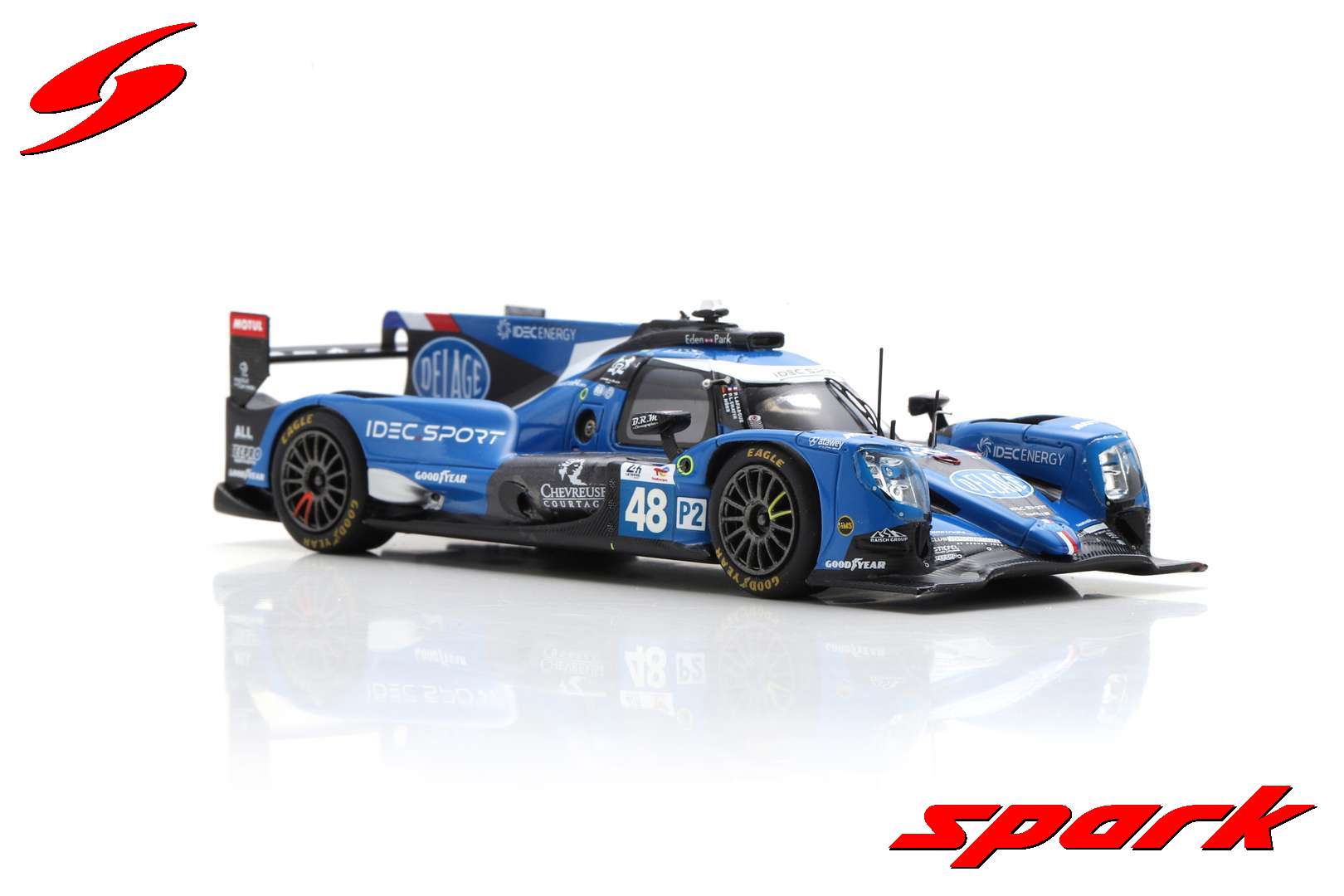 Spark Oreca 07 Gibson Team Idec Sport N.48 Winner Hyperpole LMP2 Class 24H Le Mans 2023 1/43 Scale - Image 4