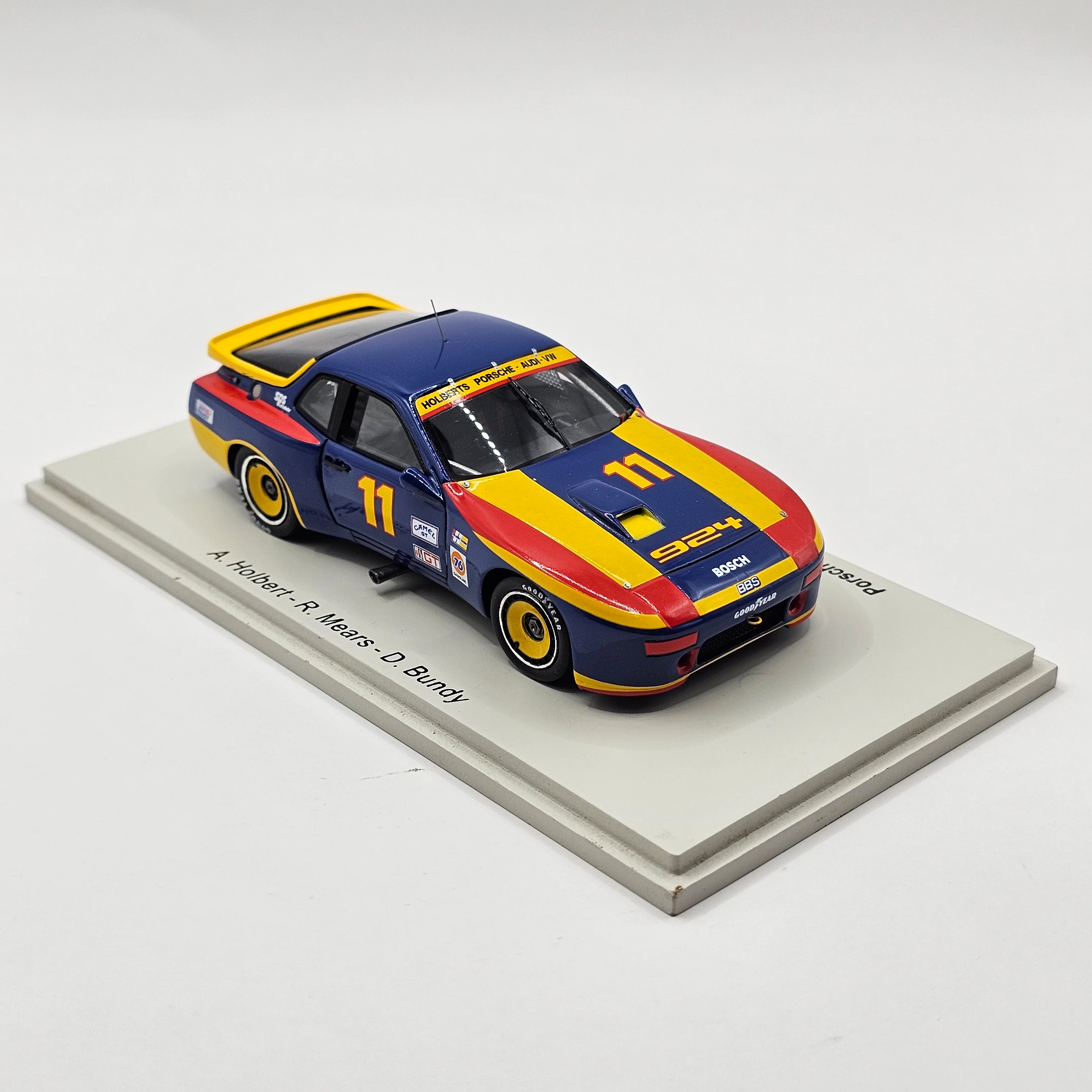 Spark Porsche 924 Carrera GTR #11 Holbert Racing 24Hrs Daytona 1981 1/43 Scale - Image 4