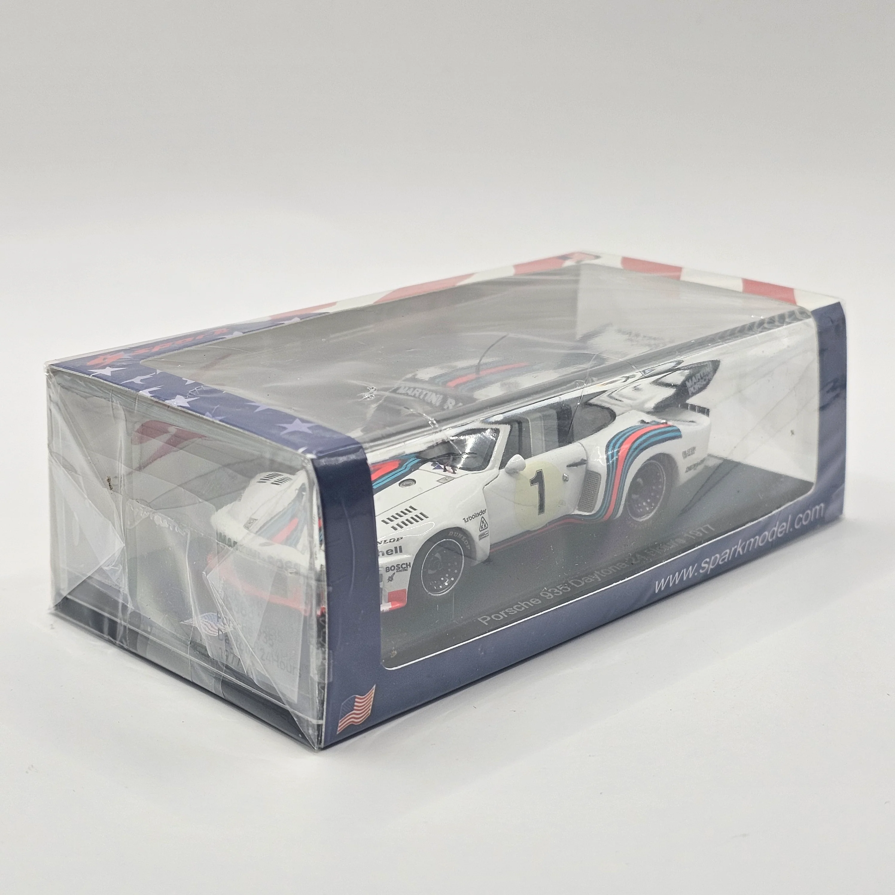 Spark Porsche 935 #1 Martini Racing Porsche System 24Hrs Daytona 1977 1/43 Scale - Image 3