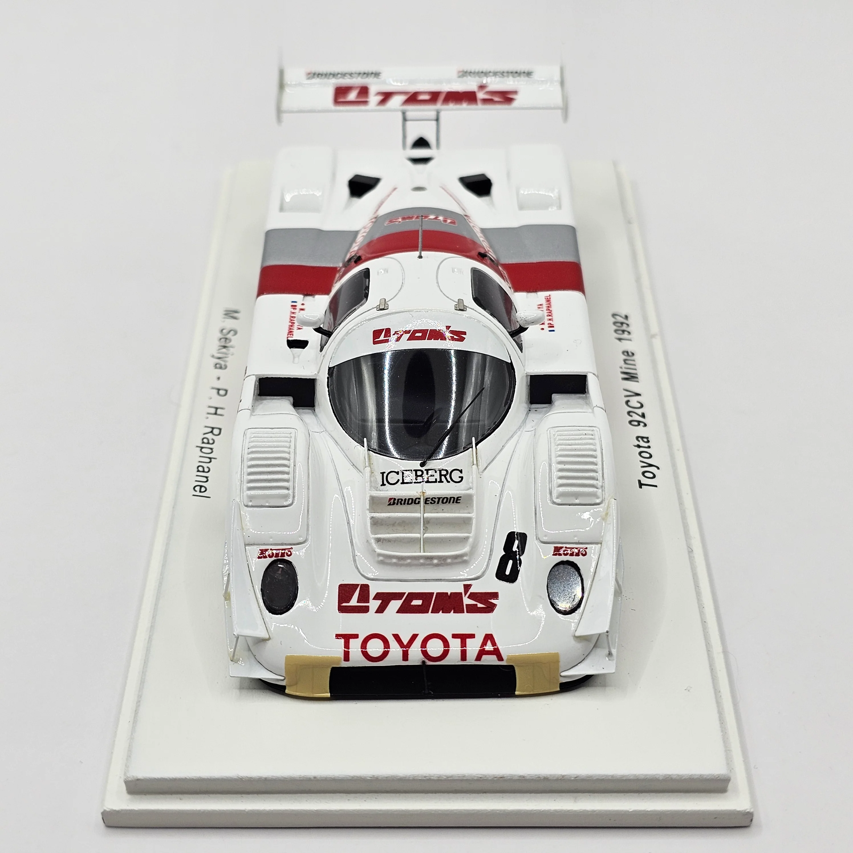 Spark Toyota 92C-V #8 Tom's JSPC 500KM Mine 1992 1/43 Scale - Image 3