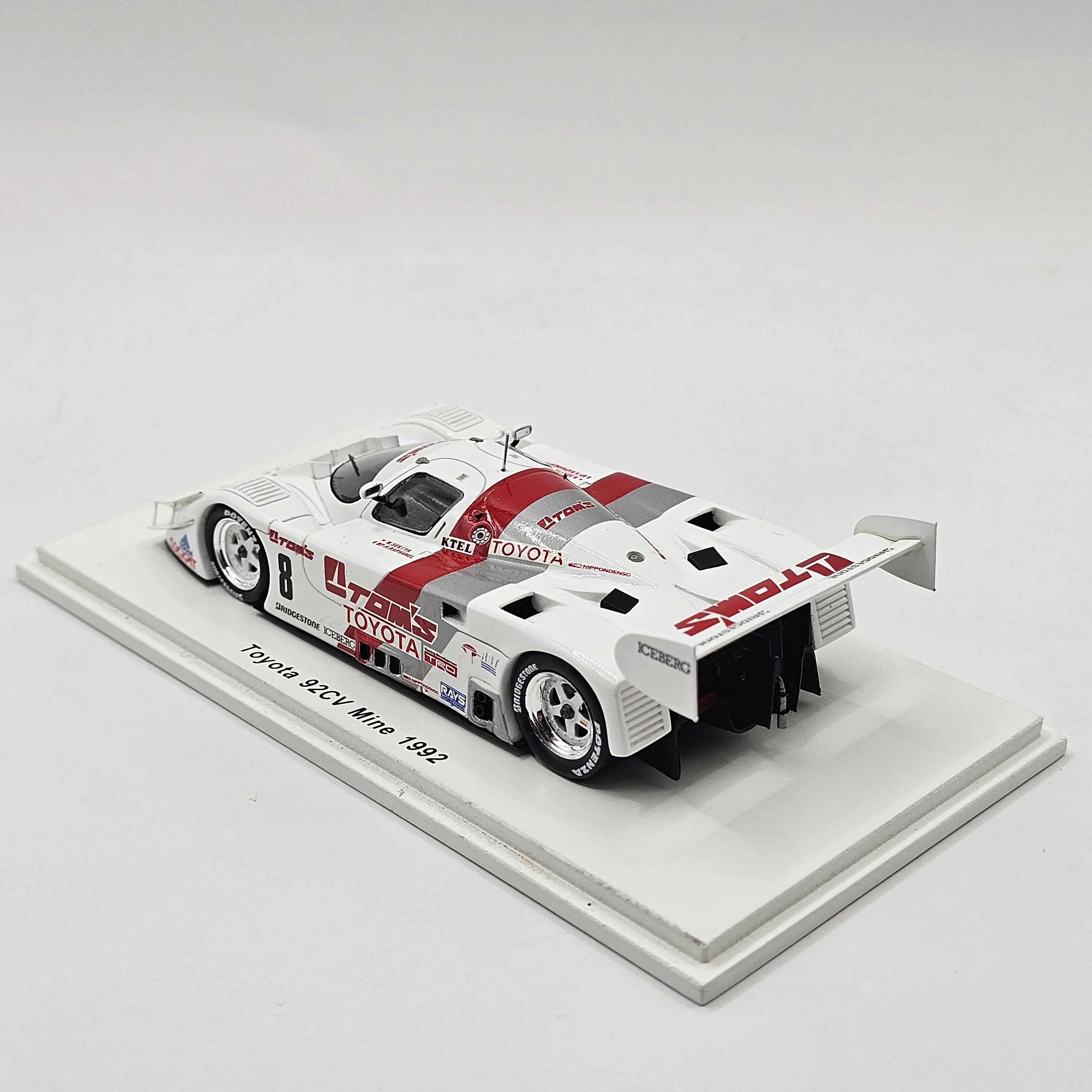 Spark Toyota 92C-V #8 Tom's JSPC 500KM Mine 1992 1/43 Scale - Image 7